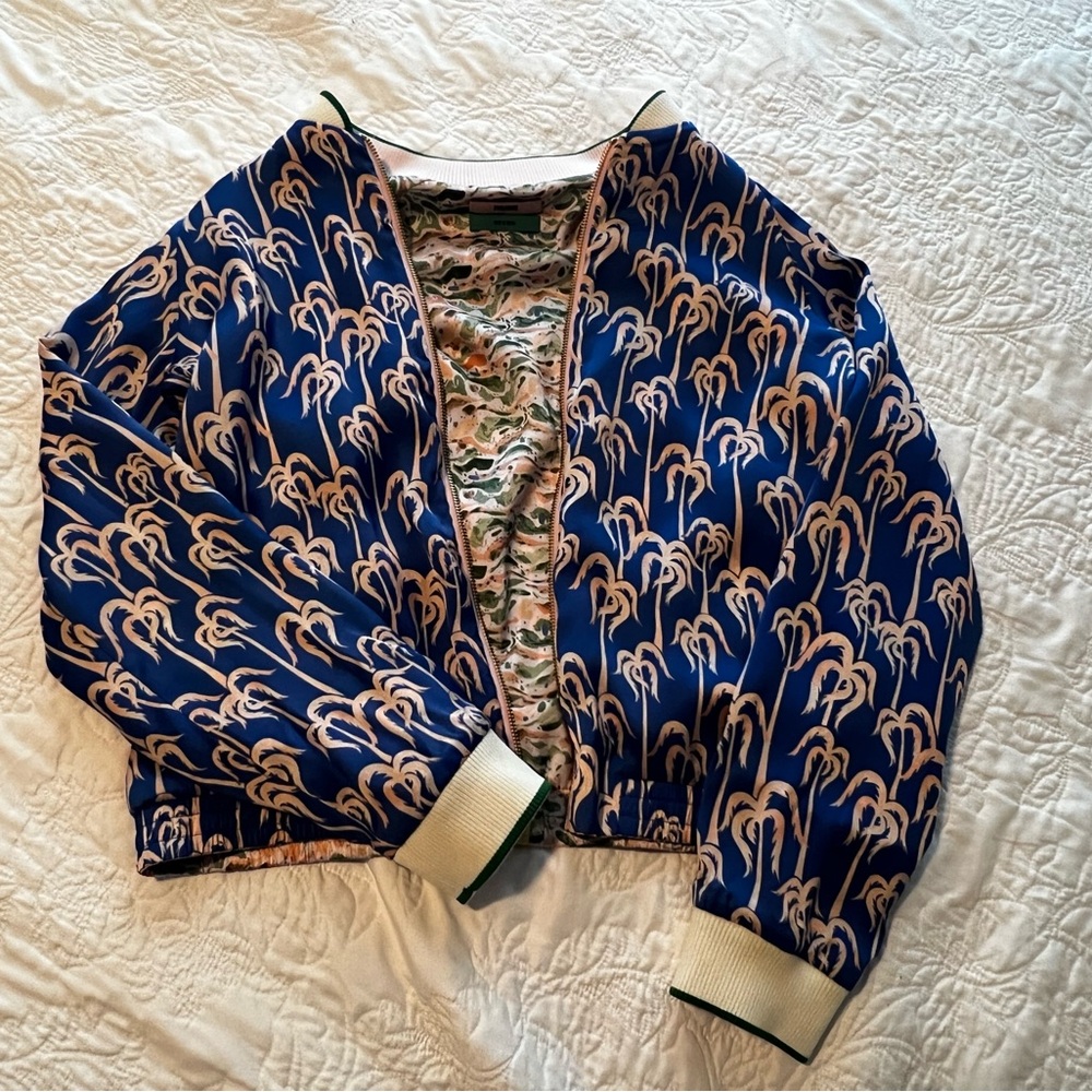Reversible Scotch & Soda Blue and Pink Patterned Jacket